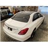 Image 16 : 0H -- 2016 MERCEDES C300 4MATIC, WHITE, 168756 KMS TMU, ALL WHEEL DRIVE