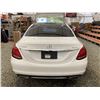 Image 18 : 0H -- 2016 MERCEDES C300 4MATIC, WHITE, 168756 KMS TMU, ALL WHEEL DRIVE