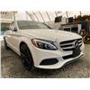Image 8 : 0H -- 2016 MERCEDES C300 4MATIC, WHITE, 168756 KMS TMU, ALL WHEEL DRIVE