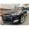 Image 1 : 7 -- 2014 HYUNDAI VELOSTER, BLACK, 232318 KMS, FRONT WHEEL DRIVE
