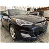 Image 8 : 7 -- 2014 HYUNDAI VELOSTER, BLACK, 232318 KMS, FRONT WHEEL DRIVE