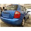 Image 14 : 15 -- 2006 KIA SPECTRA, BLUE, 180331 KMS, FRONT WHEEL DRIVE