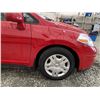 Image 25 : 14 -- 2012 NISSAN VERSA, RED, 136948 KMS, FRONT WHEEL DRIVE