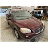Image 10 : 202 -- 2006 PONTIAC MONTANA, PURPLE, 111086 KMS, FRONT WHEEL DRIVE