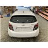 Image 19 : 2 -- 2014 CHEVROLET SONIC, WHITE, 267604 KMS, FRONT WHEEL DRIVE "NO RESERVE"