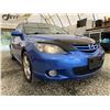 Image 8 : 10 -- 2006 MAZDA 3, BLUE, 214675 KMS, FRONT WHEEL DRIVE