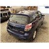 Image 16 : 19 -- 2006 TOYOTA MATRIX, BLUE, 223807 KMS, FRONT WHEEL DRIVE