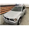 Image 4 : 120 -- 2006 BMW X3, SILVER, 220845 KMS, ALL WHEEL DRIVE