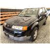 Image 2 : 21 - 2003 SATURN VUE, BLACK, 230779 KMS, FRONT WHEEL DRIVE "NO RESERVE"