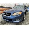 Image 2 : 27 -- 2008 SUBARU LEGACY, BLUE, 270615 KMS, ALL WHEEL DRIVE