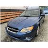 Image 3 : 27 -- 2008 SUBARU LEGACY, BLUE, 270615 KMS, ALL WHEEL DRIVE