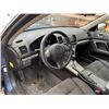 Image 48 : 27 -- 2008 SUBARU LEGACY, BLUE, 270615 KMS, ALL WHEEL DRIVE
