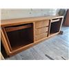 Image 3 : 604 -- HUGE LIGHT UP CURIO CABINET AND ENTERTAINMENT CENTER(VERY HEAVY BRING HELP TO MOVE)