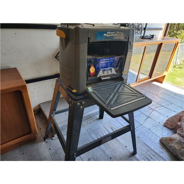 605 -- MASTERCRAFT MAXIMUM 13  THICKNESS PLANER
