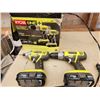 Image 3 : 606 -- RYOBI DRILL/DRIVER & IMPACT DRIVER KIT, VARIETY OF WOOD SAWS, DIAL CALIPER AND MORE ASSORTED 