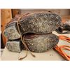 Image 8 : 608 -- BIN OF ROPES, SCREWS STUDDED LEATHER SHOES, RECIPEROCATING SAW AND MORE