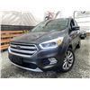 Image 1 : 111 -- 2017 FORD ESCAPE TITANIUM, BLACK, 182559 KMS, ALL WHEEL DRIVE