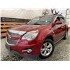 Image 1 : 119 -- 2015 CHEVY EQUINOX, RED, 193926 KMS, ALL WHEEL DRIVE