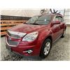 Image 2 : 119 -- 2015 CHEVY EQUINOX, RED, 193926 KMS, ALL WHEEL DRIVE
