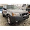 Image 8 : 124 -- 2003 FORD ESCAPE, SILVER, 220925 KMS, FRONT WHEEL DRIVE