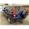 Image 42 : 128 -- 2003 HONDA CRV, BLUE, 271048 KMS, 4 WHEEL DRIVE