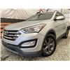 Image 1 : 129 -- 2013 HYUNDAI SANTA FE, GREY, 244009 KMS, FRONT WHEEL DRIVE