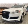 Image 2 : 130 -- 2007 AUDI Q7, WHITE, 159657 KMS, ALL WHEEL DRIVE