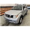 Image 3 : 112 -- 2006 NISSAN PATHFINDER, SILVER, 233135 KMS, 4X4