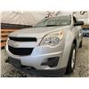 Image 2 : 103 -- 2011 CHEVROLET EQUINOX LS, SILVER, 171629 KMS, FRONT WHEEL DRIVE