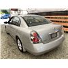 Image 21 : 6 -- 2006 NISSAN ALTIMA, SILVER, 255332 KMS, FRONT WHEEL DRIVE
