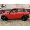 Image 23 : 7 -- 2012 MINI COUNTRY MAN, RED, 216159 KMS, ALL WHEEL DRIVE