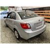 Image 21 : 5 -- 2010 KIA RIO, SILVER, TMU KMS, FRONT WHEEL DRIVE