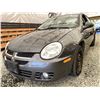 Image 2 : 2 -- 2004 DODGE NEON SX, GREY, 223501 KMS, FRONT WHEEL DRIVE