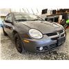 Image 8 : 2 -- 2004 DODGE NEON SX, GREY, 223501 KMS, FRONT WHEEL DRIVE