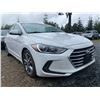 Image 8 : 0C -- 2017 HYUNDAI ELANTRA, WHITE, 159362 KMS, FRONT WHEEL DRIVE "NO RESERVE" "REPO UNIT"
