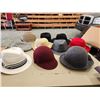 Image 2 : 434 -- COLLECTION OF ASSORTED HATS AND LEATHER GLOVES