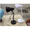 Image 3 : 436 -- IMPERIAL GLOBE AND TWO DESK LIGHTS AND VINTAGE THERMOSES AND MORE