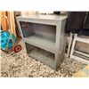 Image 1 : 437 -- TWO STACKABLE METAL CABINETS WITH GLASS DISPLAY