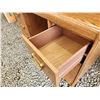 Image 2 : 438 -- WOOD DESK WITH DETATCHABLE ORGANIZER