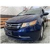 Image 2 : 207 -- 2015 HONDA ODYSSEY, BLUE, 233988 KMS, FRONT WHEEL DRIVE