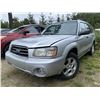 Image 1 : 19 -- 2003 SUBARU FORESTER 2.5XS, SILVER, 130763, ALL WHEEL DRIVE