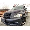 Image 1 : 14 -- 2003 CHRYSLER PT CRUISER, BLACK, TRUE MILEAGE UNKNOWN KMS, FRONT WHEEL DRIVE"NO RESERVE"