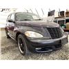 Image 8 : 14 -- 2003 CHRYSLER PT CRUISER, BLACK, TRUE MILEAGE UNKNOWN KMS, FRONT WHEEL DRIVE"NO RESERVE"