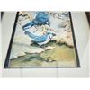Image 8 : 441 -- 3D BEAR YELLOWSTONE HANGER, ENAMEL VASE WITH MOTHER OF PEARL SHELL INLAY, EMBOSSED LEATHER HO