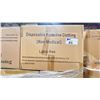 Image 2 : 1 PALLET OF DISPOSABLE PROTECTIVE GOWNS (NON MEDICAL) - APPROX. 30 BOXES PER PALLET/120 PCS. PER BOX