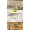 Image 3 : 3 PALLETS OF (LEVEL 1) ISOLATION GOWNS WHITE/ MOSTLY SZ LARGE - 25 BOXES PER PALLET/50 PCS. PER