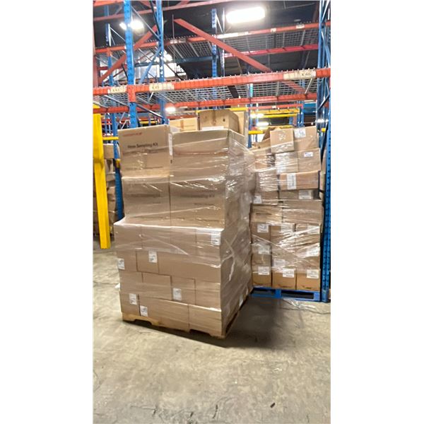 3 ASSORTED PALLETS OF BIOMEDICAL ITEMS -(2) VIRUS TEST KITS AND (1) SUCTION TUBING