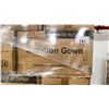 Image 3 : 4 PALLETS OF (LEVEL 1) ISOLATION GOWNS WHITE/ MOSTLY SZ LARGE - APPROX. 60 BOXES