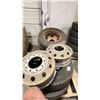 Image 3 : 6 SEMI TRUCK/TRACTOR TIRES *SOME WITH RIMS*