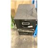 Image 4 : EMERGENCY EYEWASH STATION, RETAIL DISPLAYS AND 2 DRAWER BLACK FILING CABINET